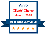 Avvo Clients' Choice Award - 2018